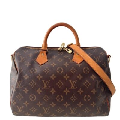 LOUIS VUITTON Monogram Speedy Bandouliere 30