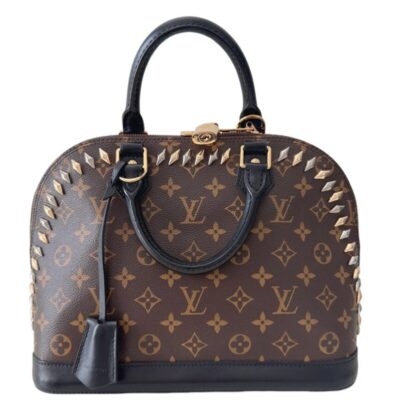 LOUIS VUITTON Monogram Metal Stones Alma PM