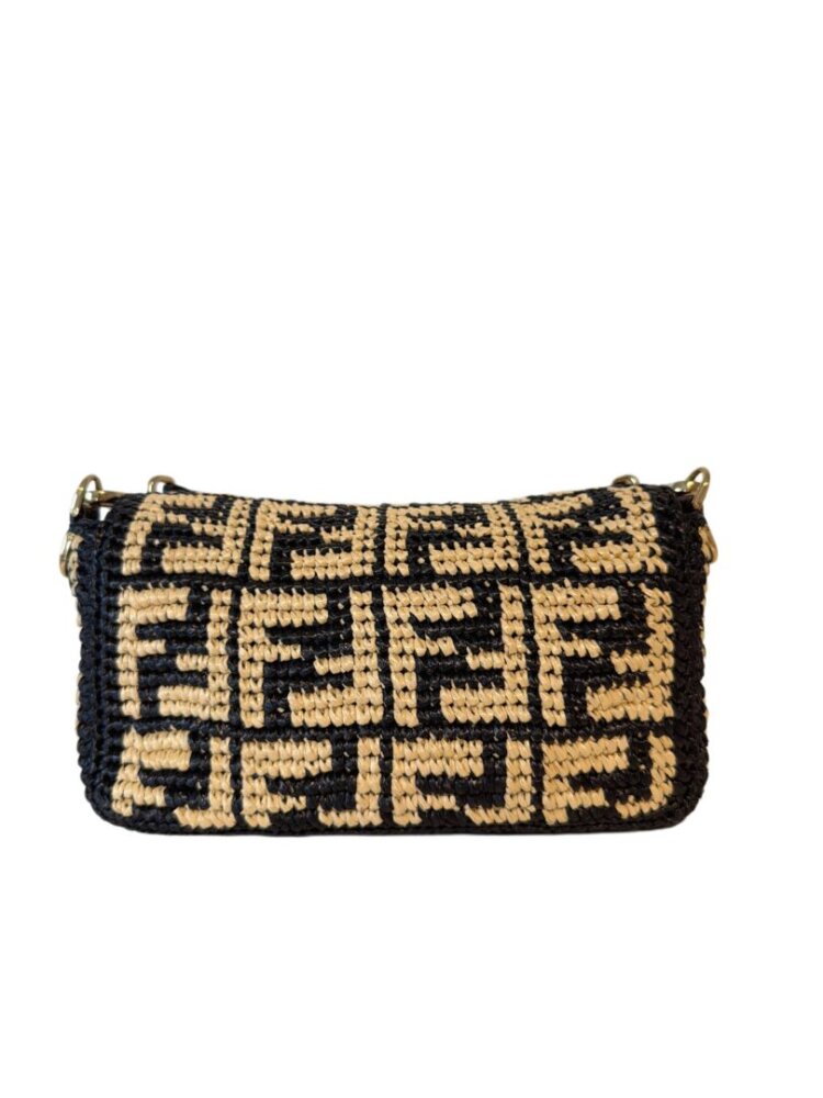 Fendi Zucca FF Baguette - Image 2