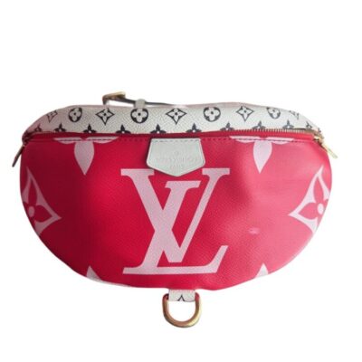 LOUIS VUITTON Monogram Giant Bumbag Rouge