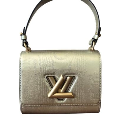 LOUIS VUITTON Epi Twist Shoulder Bag PM Gold