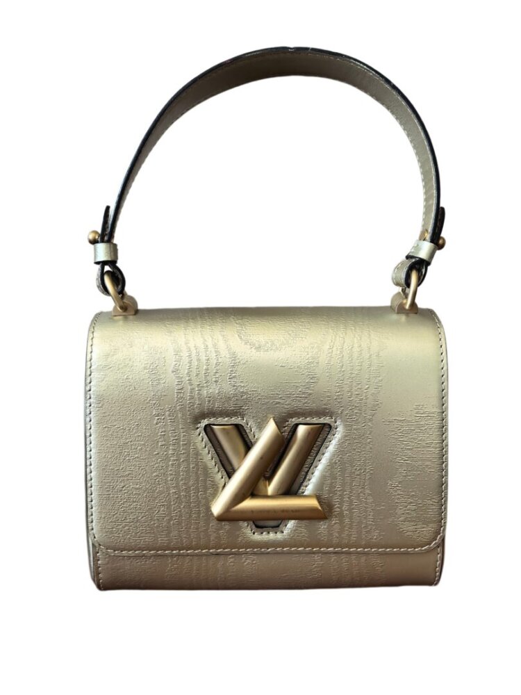 LOUIS VUITTON Epi Twist Shoulder Bag PM Gold