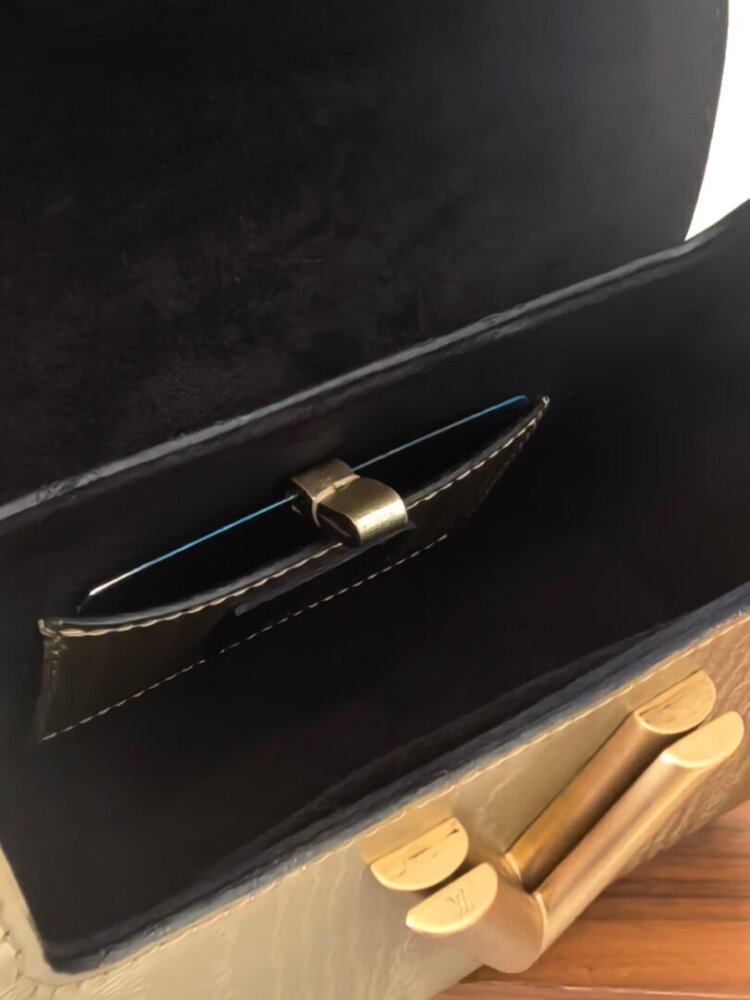 LOUIS VUITTON Epi Twist Shoulder Bag PM Gold - Image 6