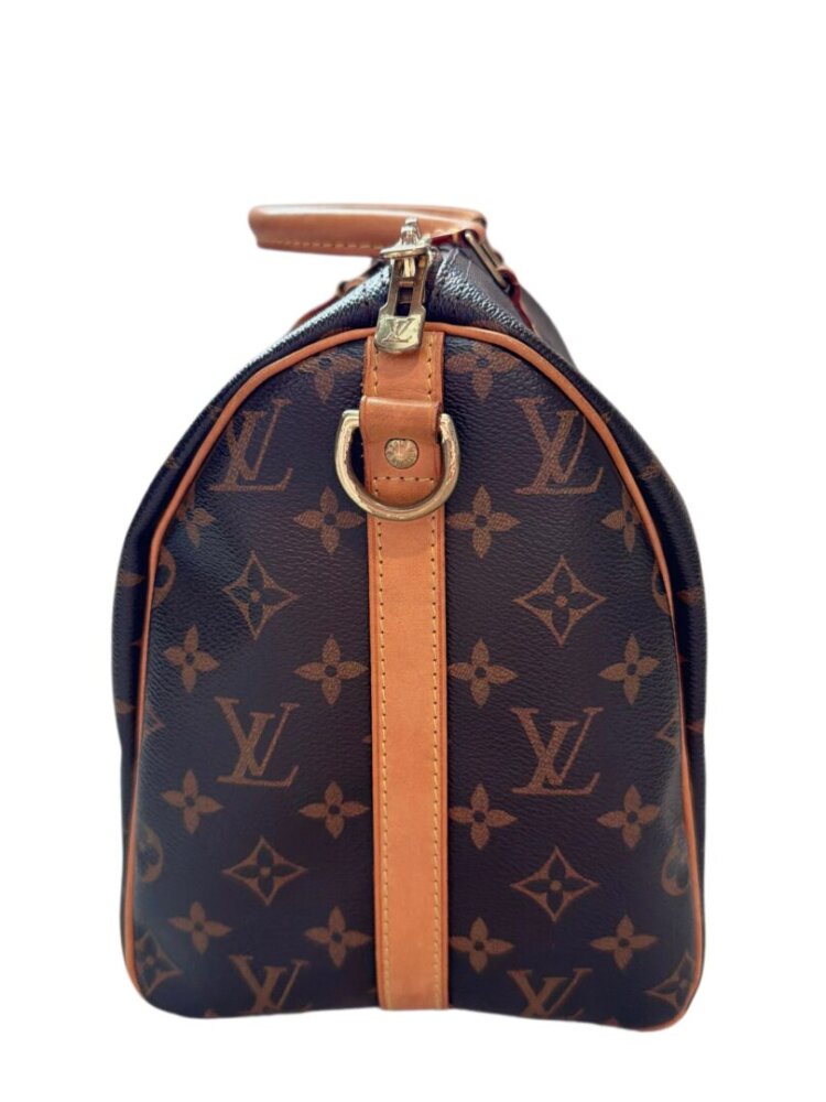LOUIS VUITTON Monogram Speedy Bandouliere 30 - Image 5