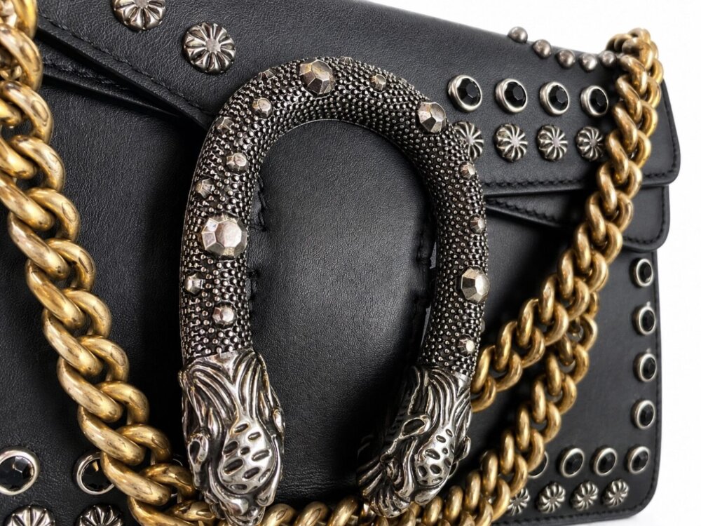 Gucci Dionysus Bag Studded Leather Small - Image 5