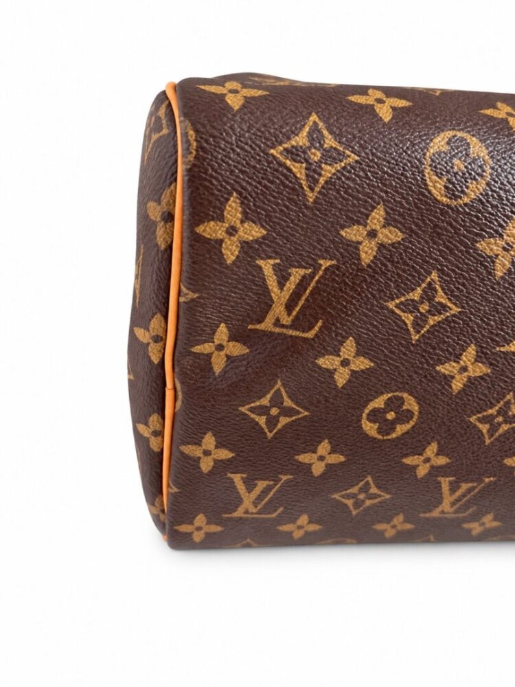 Louis Vuitton 2015 Summer Limited Edition Monogram V Line Speedy 30 - Image 7