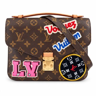 Louis Vuitton Monogram Patches Pochette Metis