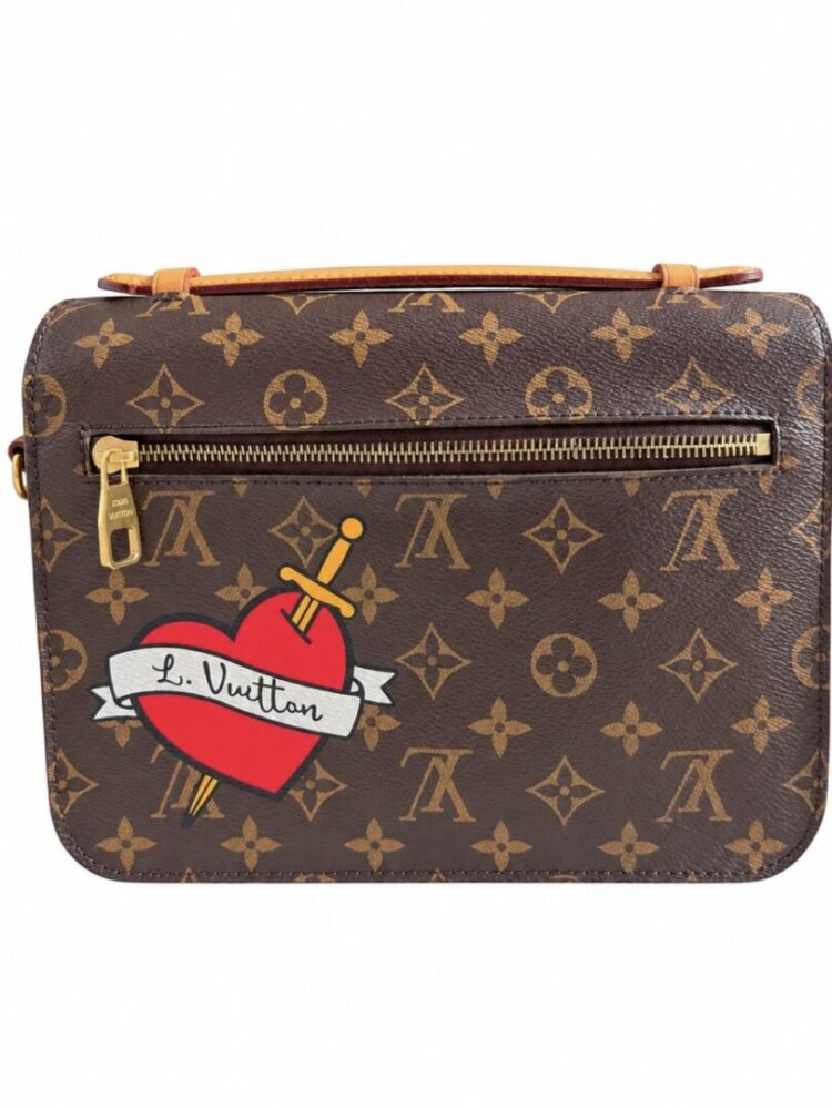 Louis Vuitton Monogram Patches Pochette Metis - Image 3