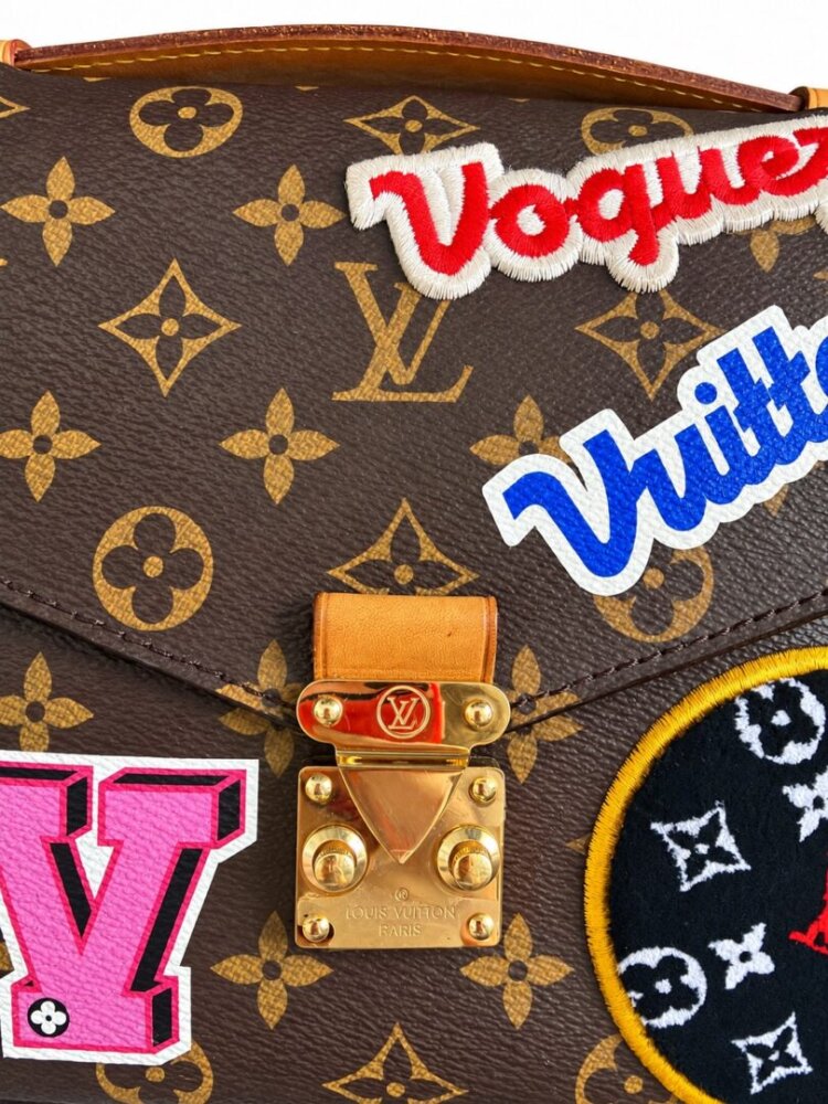 Louis Vuitton Monogram Patches Pochette Metis - Image 8