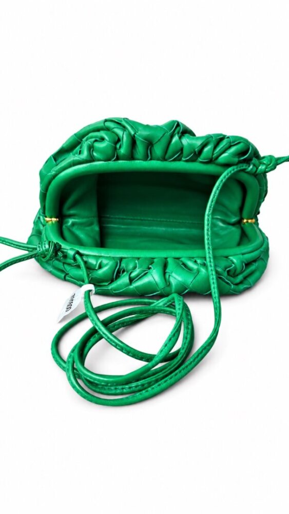 Bottega Veneta Nappa Intrecciato The Mini Pouch Racing Green - Image 5