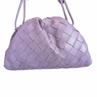 Bottega Veneta Nappa Intrecciato The Mini Pouch Lavender