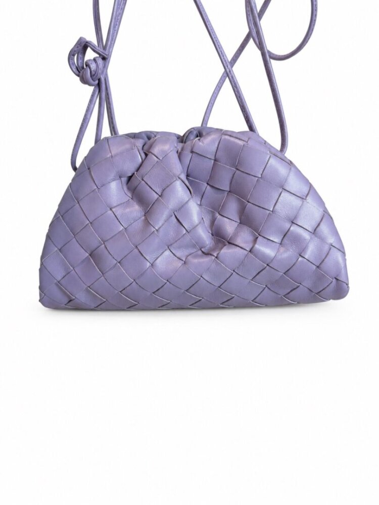 Bottega Veneta Nappa Intrecciato The Mini Pouch Lavender - Image 5