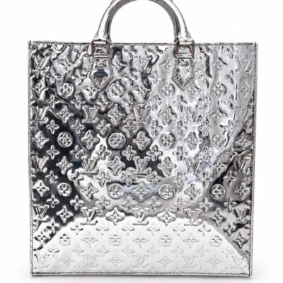 Louis Vuitton Monogram Miroir Sac Plat Silver
