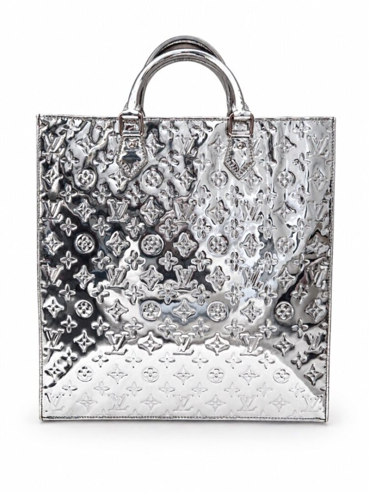 Louis Vuitton Monogram Miroir Sac Plat Silver