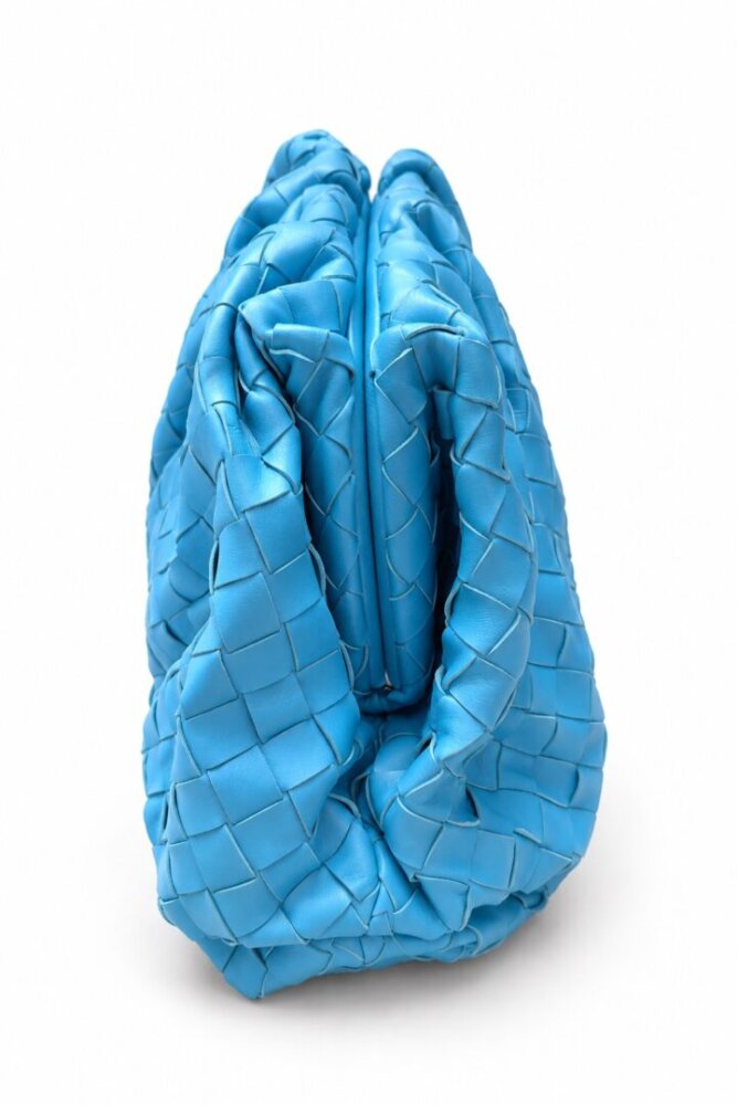 Bottega Veneta Nappa Intrecciato The Mini Pouch Swimming Pool - Image 7