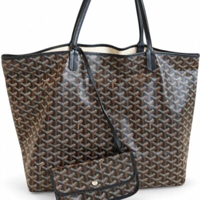 Goyard Goyardine Saint Louis PM Black