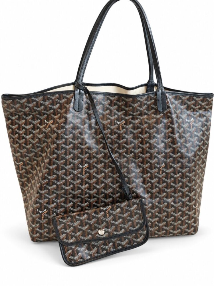 Goyard Goyardine Saint Louis PM Black