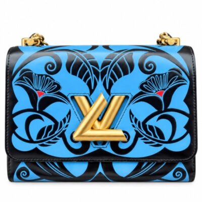 Louis Vuitton　 Twist MM Smooth Leather Shoulder Bag