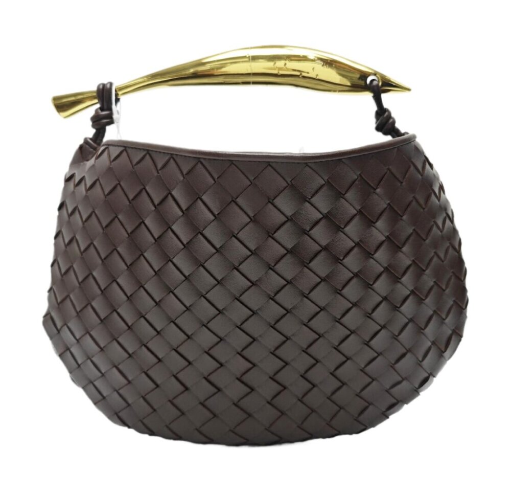 Bottega Veneta Nappa Intrecciato Sardine Bag Bitter Chocolate