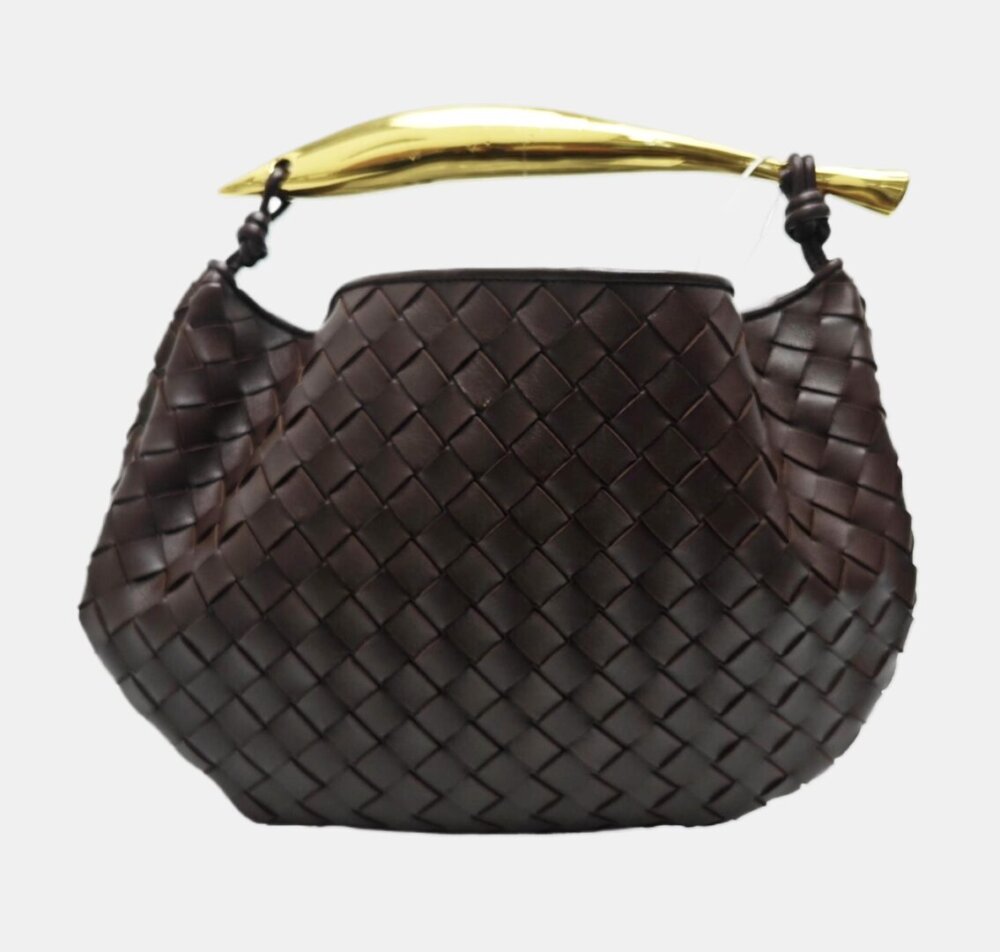 Bottega Veneta Nappa Intrecciato Sardine Bag Bitter Chocolate - Image 3