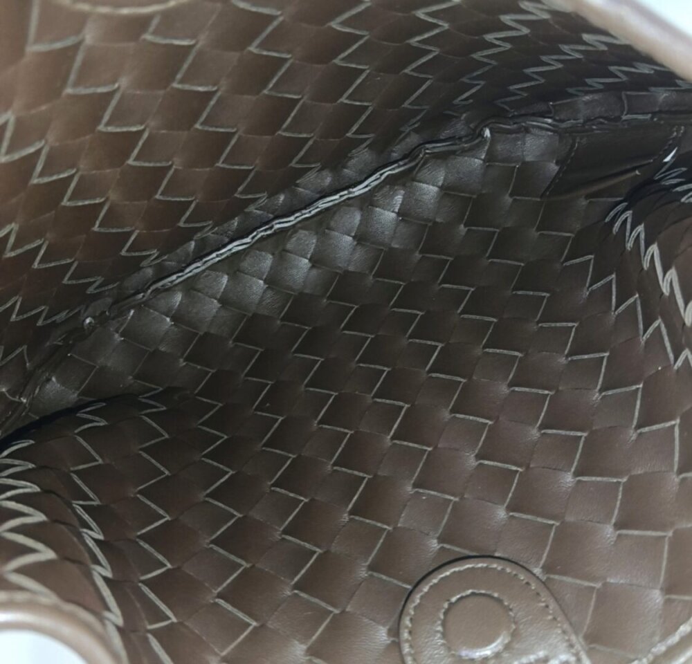 Bottega Veneta Nappa Intrecciato Sardine Bag Bitter Chocolate - Image 6