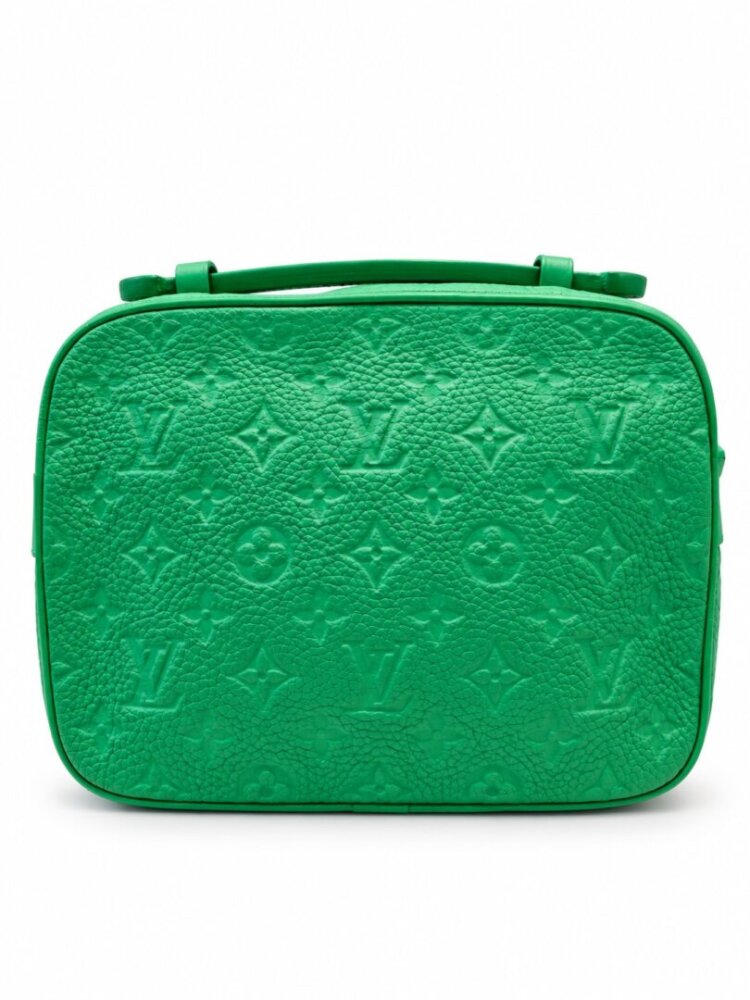 Louis Vuitton S Lock Messenger Monogram Embossed Minty Green - Image 5