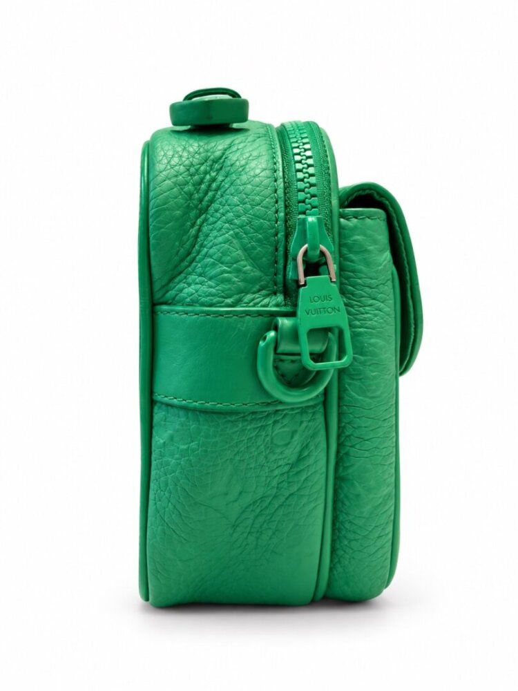 Louis Vuitton S Lock Messenger Monogram Embossed Minty Green - Image 6