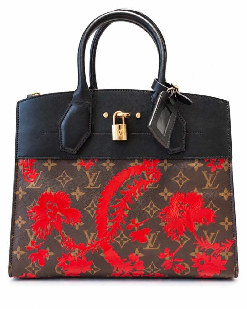Louis Vuitton Women's Blossom City Steamer MM Handbag Black - Image 2
