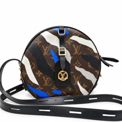 Louis Vuitton X LOL Monogram Boite Chapeau Souple Blue Silver