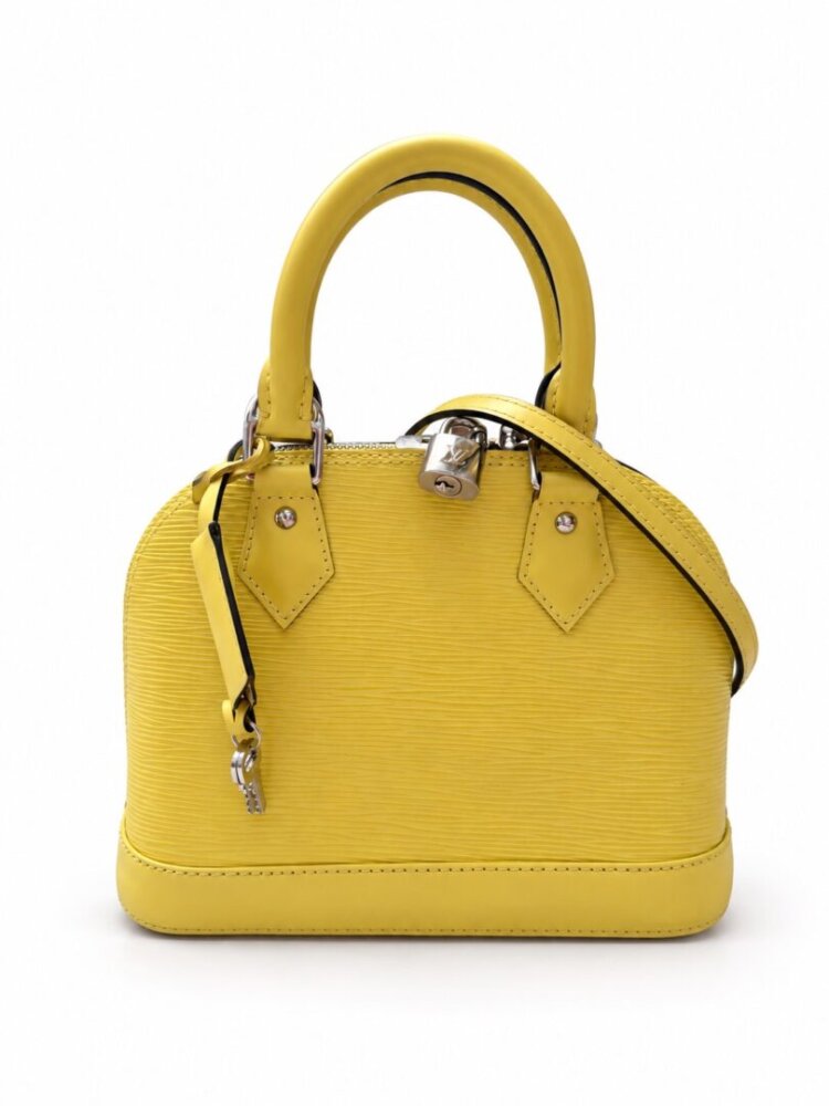 Louis Vuitton Epi Alma BB Pistache