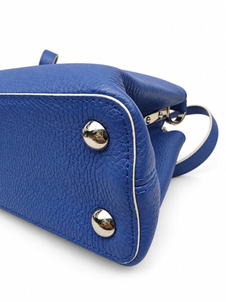Louis Vuitton Sac Capucines BB en cuir lavande - Image 7