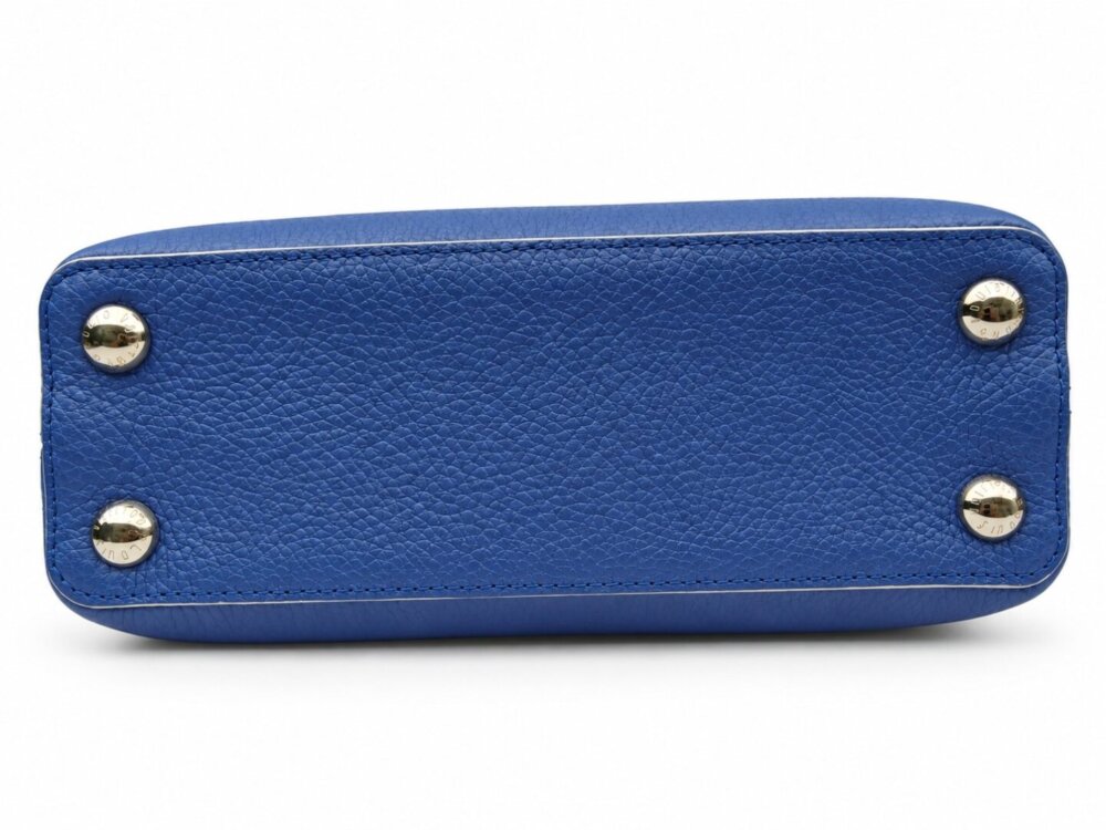 Louis Vuitton Sac Capucines BB en cuir lavande - Image 8