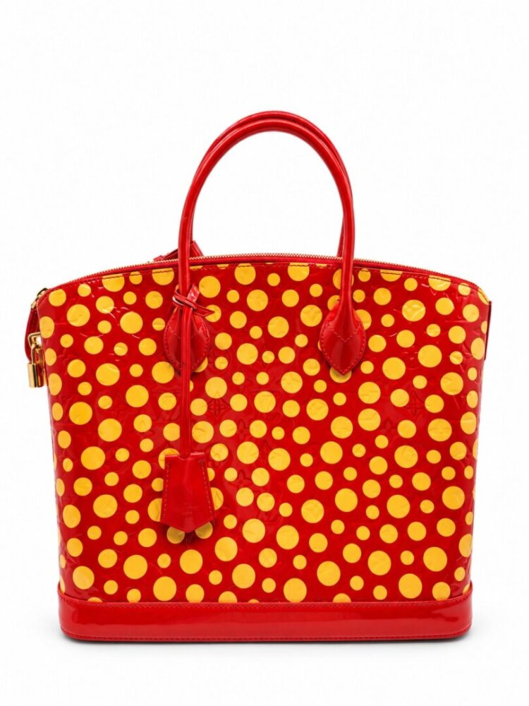 Louis Vuitton Yakoi Tote MM Red Leather