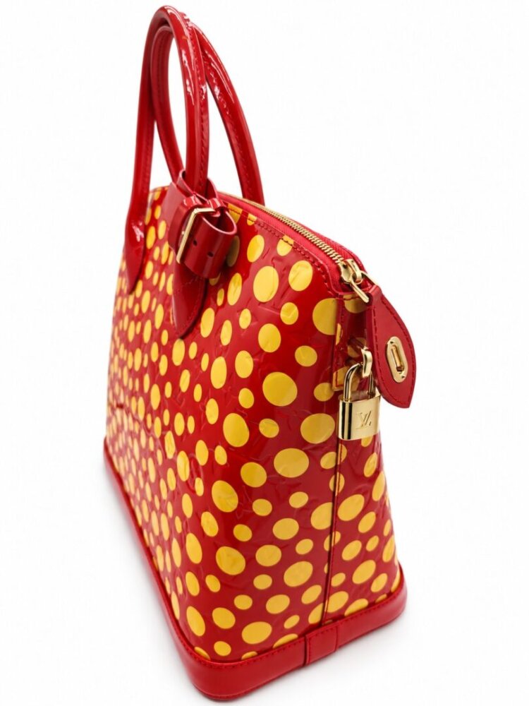 Louis Vuitton Yakoi Tote MM Red Leather - Image 3