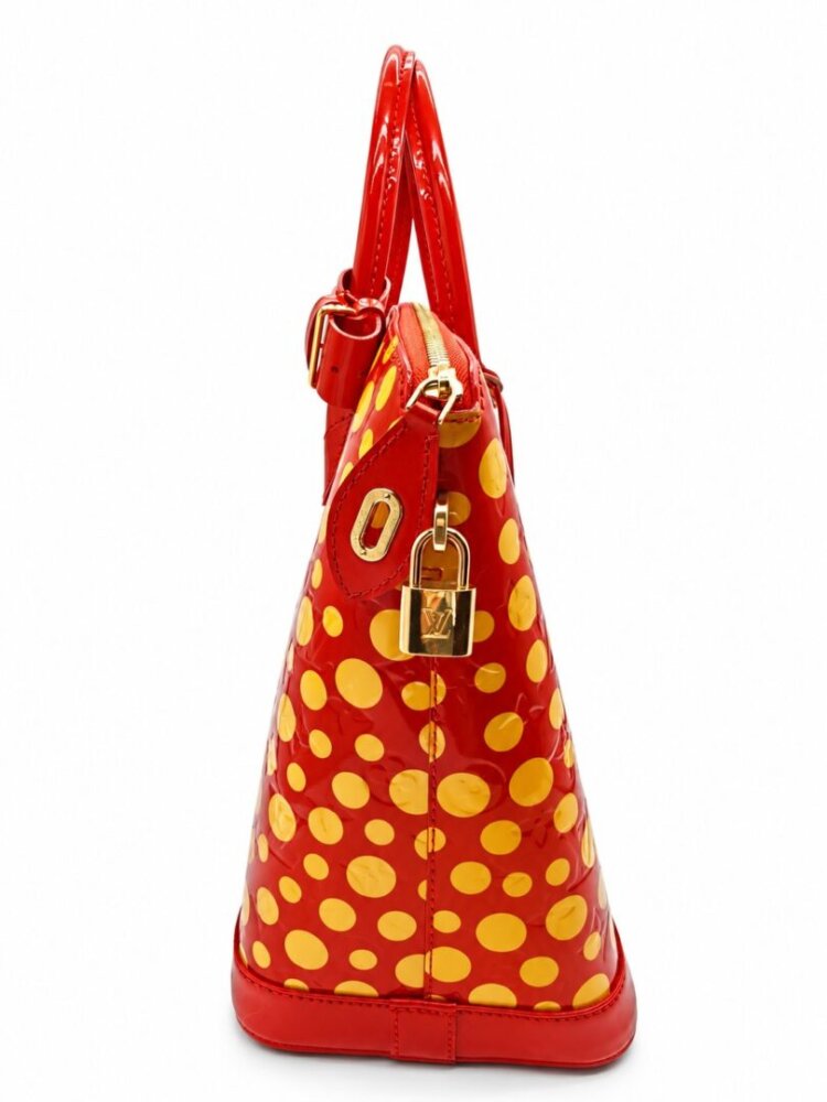 Louis Vuitton Yakoi Tote MM Red Leather - Image 4