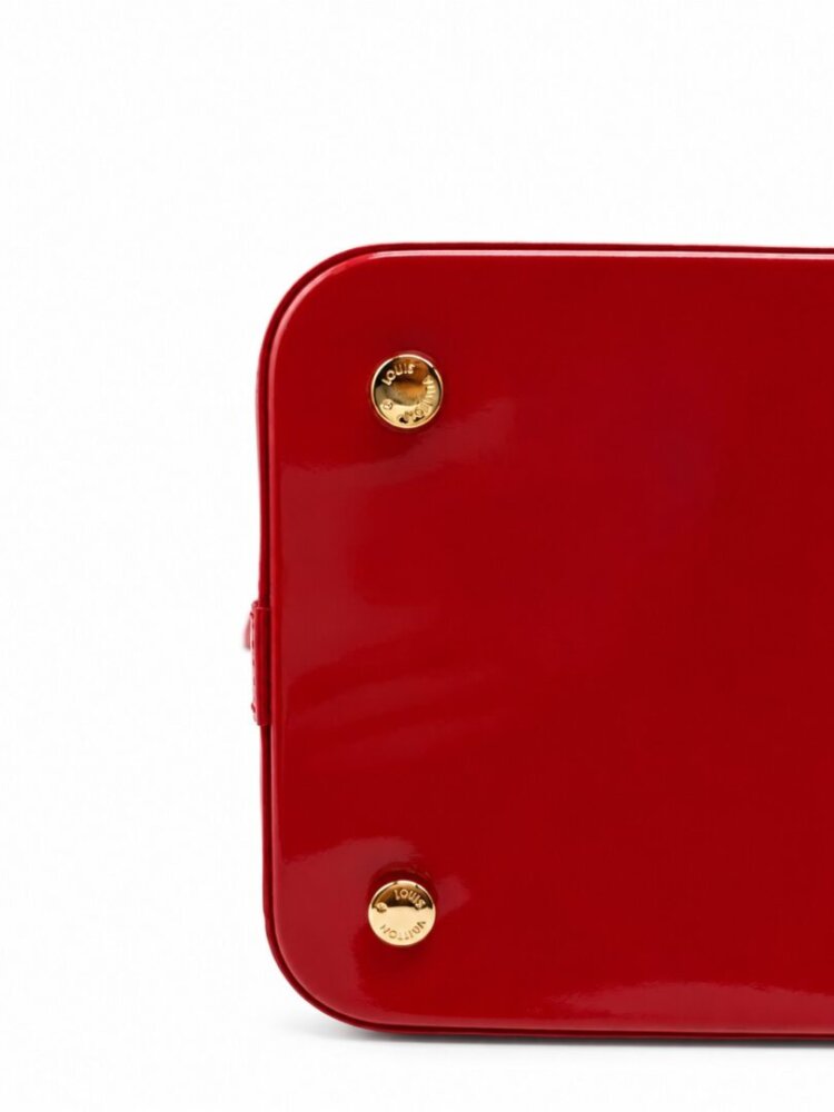 Louis Vuitton Yakoi Tote MM Red Leather - Image 5