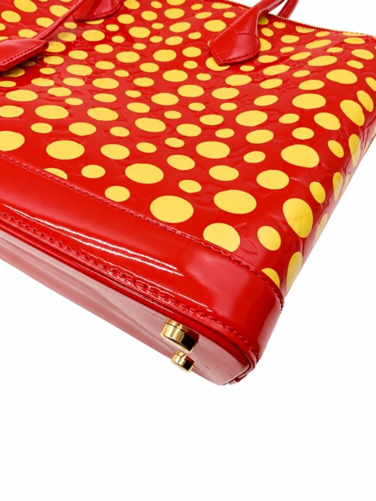 Louis Vuitton Yakoi Tote MM Red Leather - Image 7