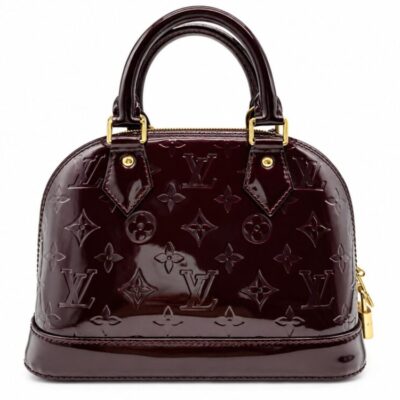 Louis Vuitton Vernis Alma BB Amarante