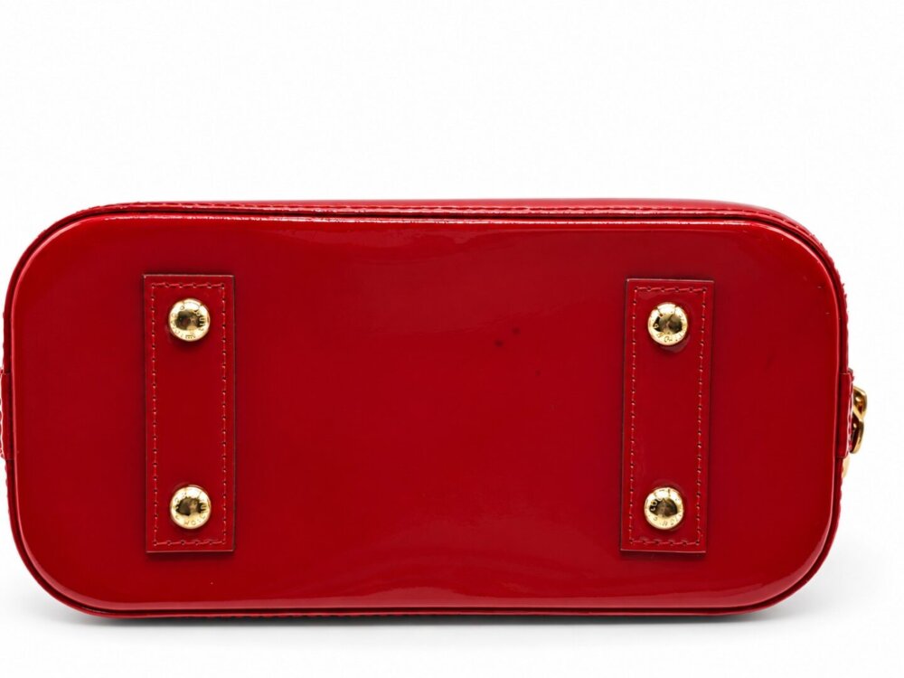 Louis Vuitton Vernis Alma BB Cherry - Image 3