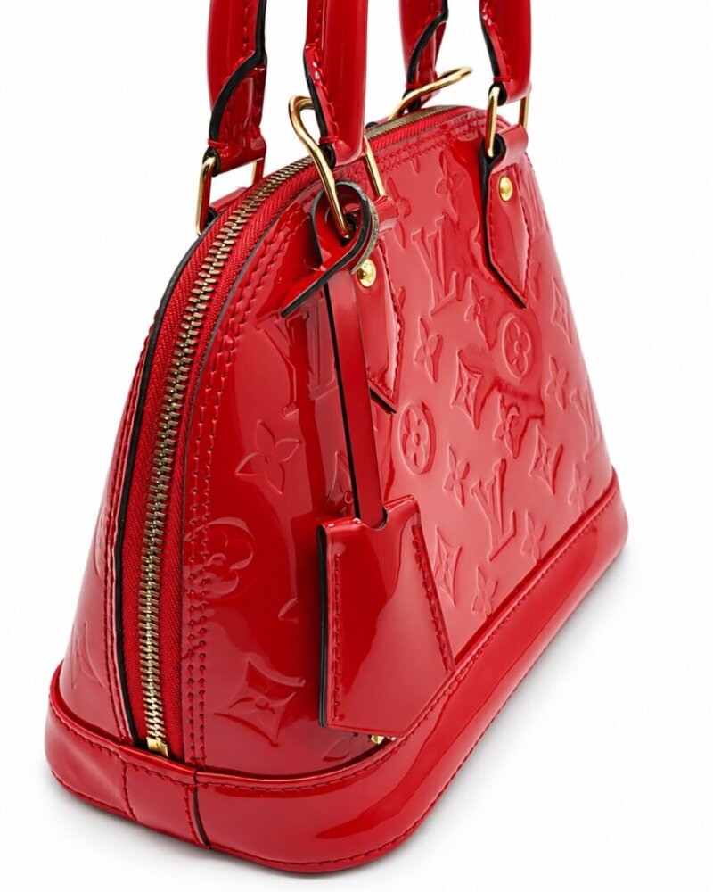 Louis Vuitton Vernis Alma BB Cherry - Image 2