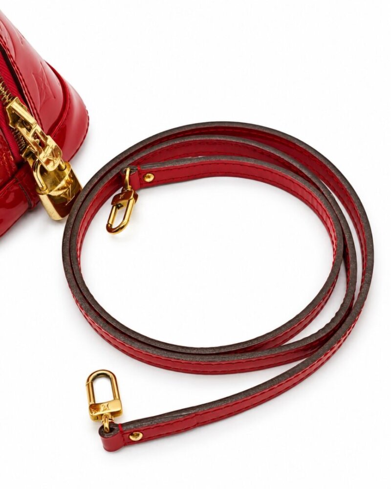 Louis Vuitton Vernis Alma BB Cherry - Image 8