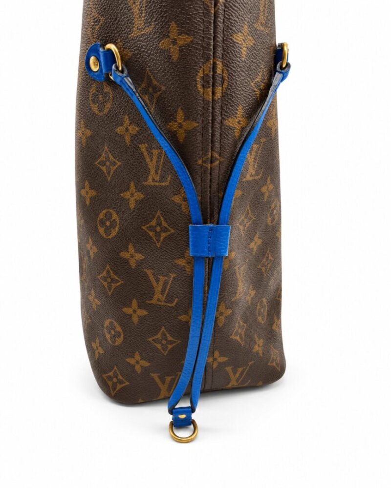 Louis Vuitton Monogram Articles de Voyage Ikat Neverfull MM Grand Blue - Image 3