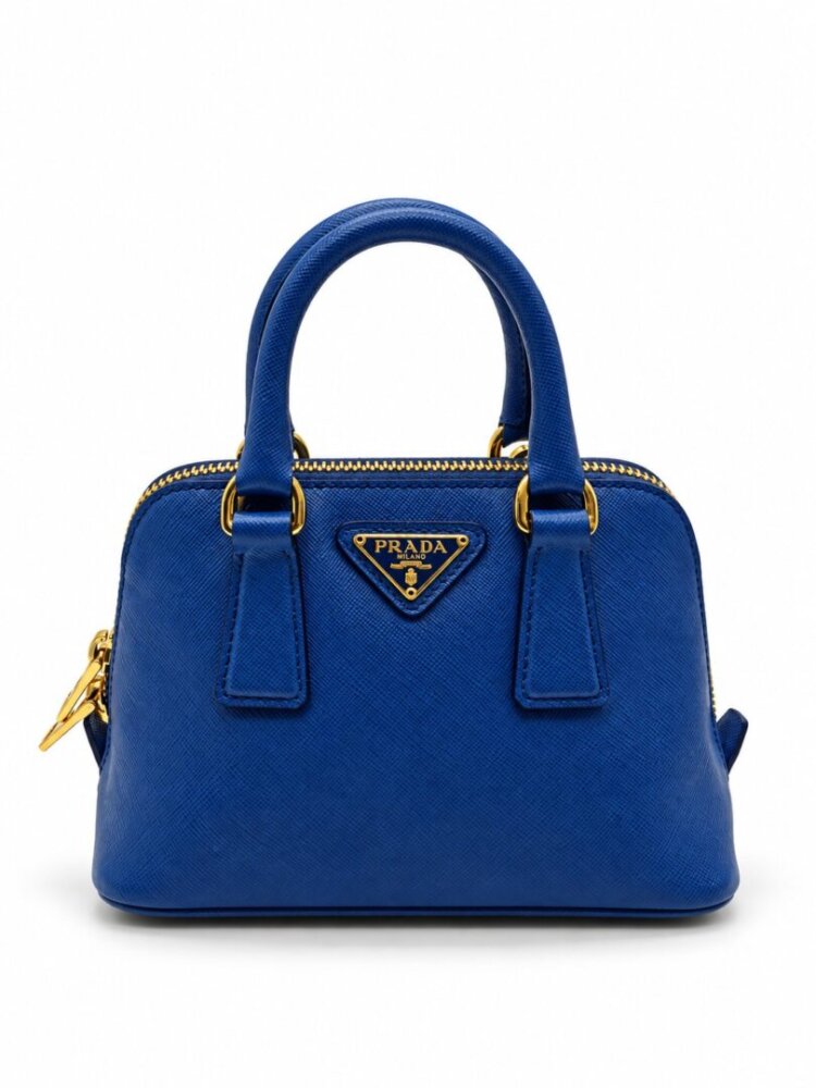 Prada Mini Saffiano Lux Promenade Bag