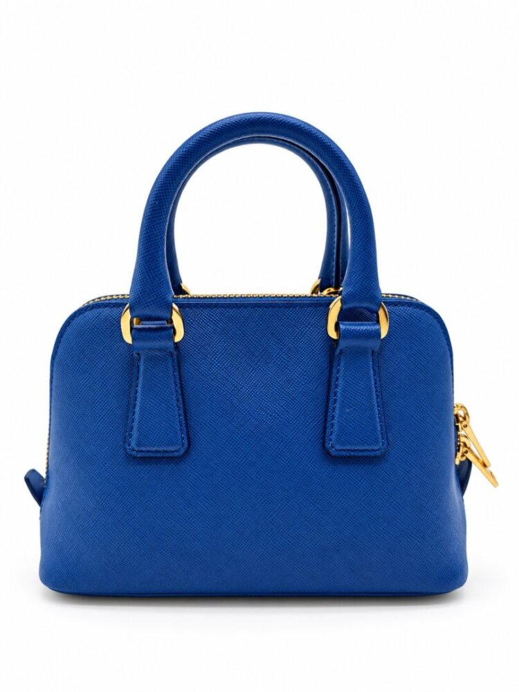 Prada Mini Saffiano Lux Promenade Bag - Image 4