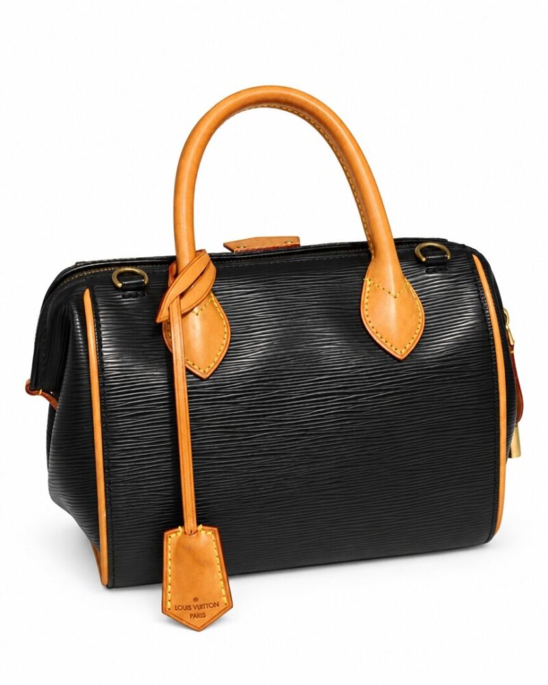 Louis Vuitton Epi Doc Speedy PM Black - Image 2