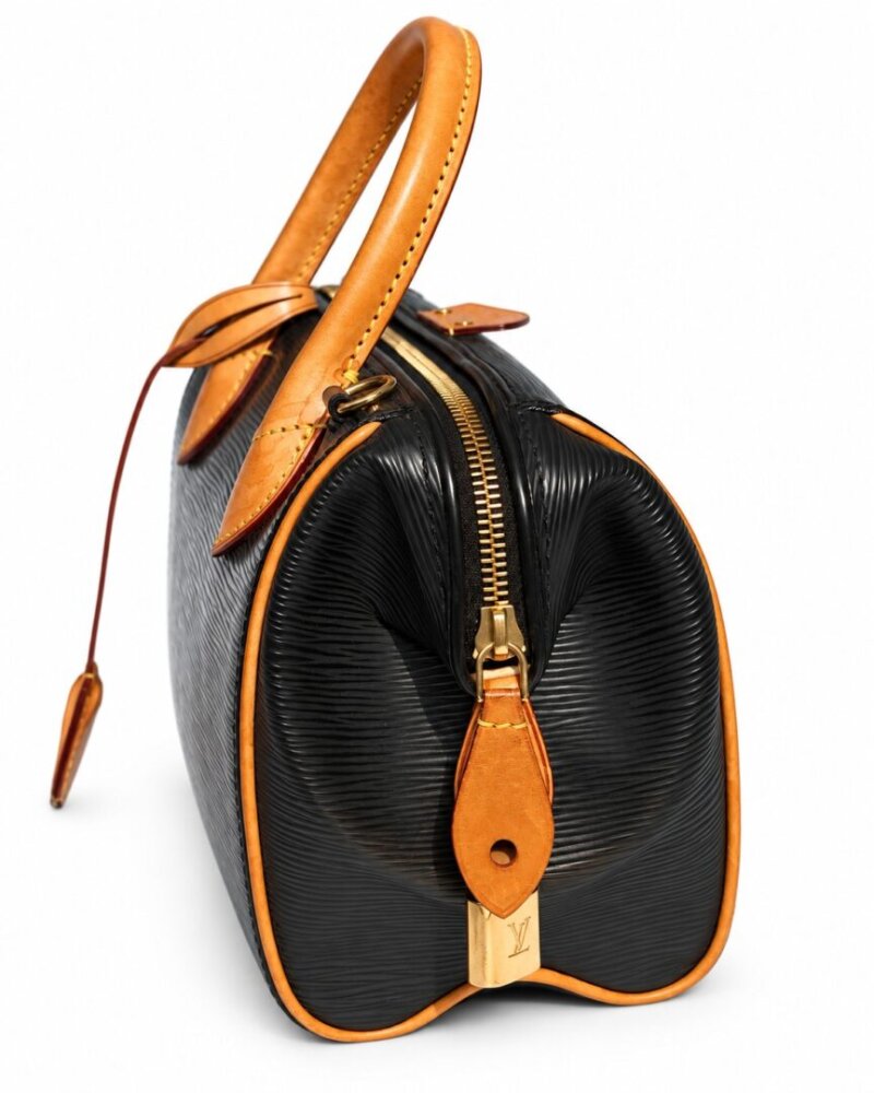 Louis Vuitton Epi Doc Speedy PM Black - Image 3