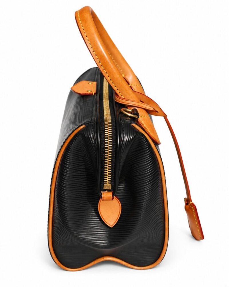 Louis Vuitton Epi Doc Speedy PM Black - Image 5