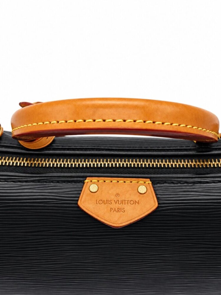 Louis Vuitton Epi Doc Speedy PM Black - Image 10