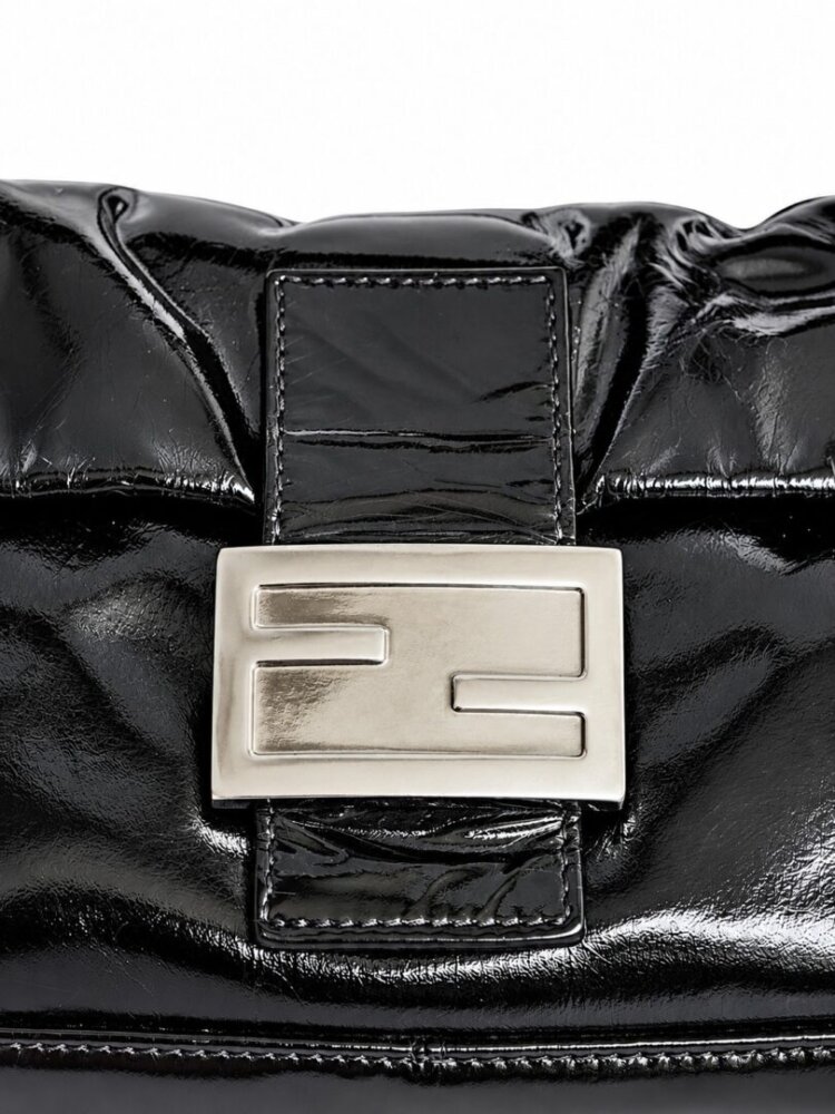 Fendi Vinyl Baguette Black - Image 4