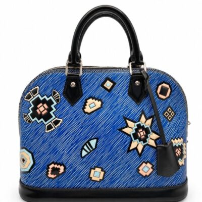 Louis Vuitton Epi Azteque Alma BB Denim Light